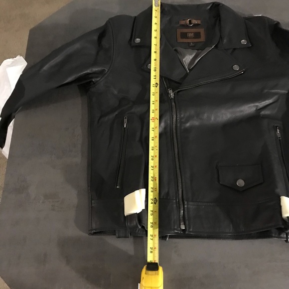 NWT FRYE LEATHER JACKET - Picture 4 of 11